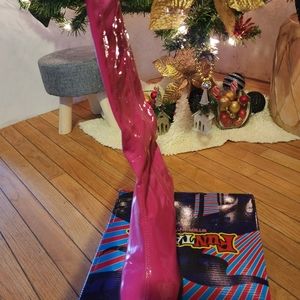Funtasma, Retro under knee boots, size 8, pink